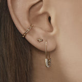Alloy pin rhinestone stud earrings – Gift Ideas — 5