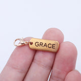 Lobster Clasp Gold English Word Alloy Pendant – Jewelry Gift Ideas — 7