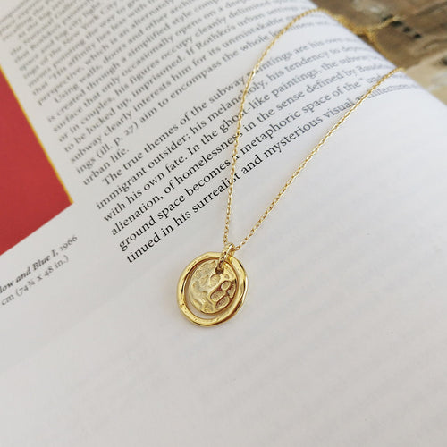 925 sterling silver Eternal love gold pendant – Jewelry Gift Ideas — 1