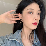 Round Small Circle White Fungus Ring Earrings – Thoughtful Gifts — 2