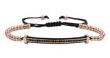 Copper bead adjustable braided bracelet – Jewelry Gift Ideas — 3
