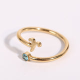 Constellation Symbol Birthstone Ring – Holiday Gift Ideas — 14