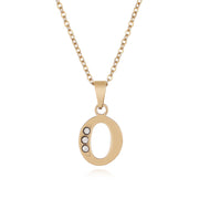 Diamond Necklace With English Letters – Jewelry Gift Ideas — 17