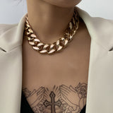 Hip-hop Rock CCB Thick Chain Necklace Female – Jewelry Gift Ideas — 6