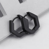 Men's And Women's Geometric Titanium Steel Stud – Gifts for Her — 3