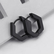Men's And Women's Geometric Titanium Steel Stud – Gifts for Her — 3