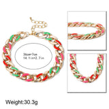 Hip-hop Rock CCB Thick Chain Necklace Female – Jewelry Gift Ideas — 2