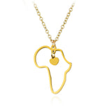 Personalized Creative Gold Stainless Steel Africa – Jewelry Gift Ideas — 4