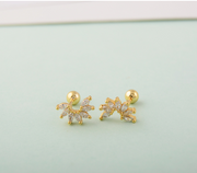 Simple Thread Stud Earrings – Useful Gifts — 5