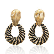 Women's New Retro Color Crystal Square Earrings – Gifts for Her — 4