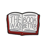 Cartoon book flip book brooch – Jewelry Gift Ideas — 7