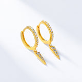 European And American Cold Wind Diamond Earrings – Holiday Gift Ideas — 4