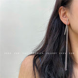 Elegant Temperament Long Tassel Chain Earrings Women – Gifts for Her — 5