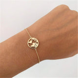 Map pendant bracelet – Jewelry Gift Ideas — 1