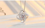 Sterling Silver Four-Leaf Clover Necklace – Jewelry Gift Ideas — 3