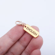 Lobster Clasp Gold English Word Alloy Pendant – Jewelry Gift Ideas — 6