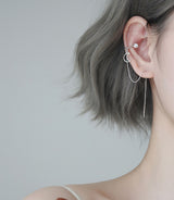 Long One-piece Ear Clip Simple Tassel Ear – Special Occasion Gifts — 7