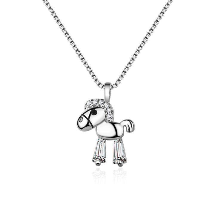 Style Sterling Silver Necklace Female Clavicle – Jewelry Gift Ideas — 1