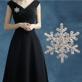 Christmas snowflake brooch – Jewelry Gift Ideas — 1