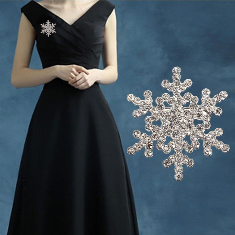 Christmas snowflake brooch – Jewelry Gift Ideas — 1