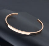 Fashion Pure Color C-type Titanium Steel Bracelet – Stylish Gifts — 2