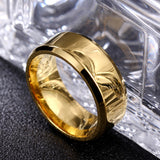Titanium Steel Ring Men's Ring Scratch Resistant – Gifts for Him — 3