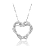 Heart to heart rose gold necklace – Jewelry Gift Ideas — 8