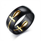 Fashionable Pure Tungsten Steel Sweethearts Ring – Unique Gift Ideas — 1
