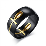 Fashionable Pure Tungsten Steel Sweethearts Ring – Unique Gift Ideas — 1