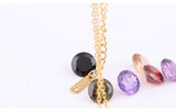 8 colors diamond titanium steel necklace – Jewelry Gift Ideas — 4