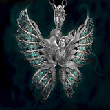 Angel Wings With Diamond Butterfly Necklace – Jewelry Gift Ideas — 2