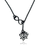 Simple Flower Flower Hollow Lotus Necklace – Jewelry Gift Ideas — 1