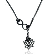 Simple Flower Flower Hollow Lotus Necklace – Jewelry Gift Ideas — 1