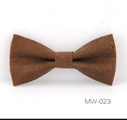 Men's casual party cork bow tie – Gifts for Him — 15