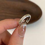 Special-interest Design Sterling Silver Irregular – Surprise Gifts — 20