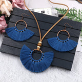 Fringed Necklace Earring Set – Jewelry Gift Ideas — 7