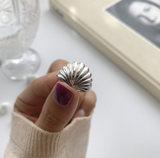 925 sterling silver shell ring – Birthday Gifts — 5