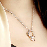 Platinum-Plated 925 Sterling Silver Pendant – Stylish Gifts — 2