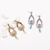 Alloy gemstone earrings – Small Gift Ideas — 3