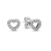 Shining Love Charm Stud Earrings Women's Diamonds – Gifts for Her — 4