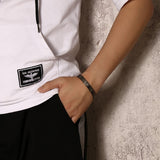 Stainless steel striped bracelet – Jewelry Gift Ideas — 4