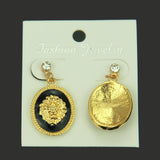 Women's Alloy Dripping Lion Head Earrings – Gifts for Her — 15
