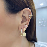 S925 Silver Geometric Triangle Diamond Earrings – Practical Gifts — 2
