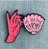 Hand Cup Halloween Metal Pin Brooch – Jewelry Gift Ideas — 3
