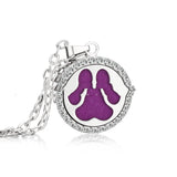 Stainless Steel And Diamond Aromatherapy Oil – Jewelry Gift Ideas — 3