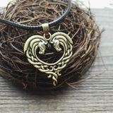 Double horse head necklace – Jewelry Gift Ideas — 6