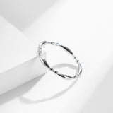Ladies Ring Stackable Korean Style Rose Gold – Stylish Gifts — 4
