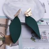 Irregular stitching geometric earrings – Unique Gift Ideas — 6