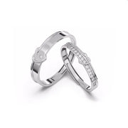 Couple Simple High Sense Four Claw Couple Rings – Stylish Gifts — 14