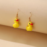 Fashion Sweet Little Yellow Duck Earrings – Stylish Gifts — 4